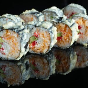 Vegan Korean kimbap recipe, Desistreetfoods